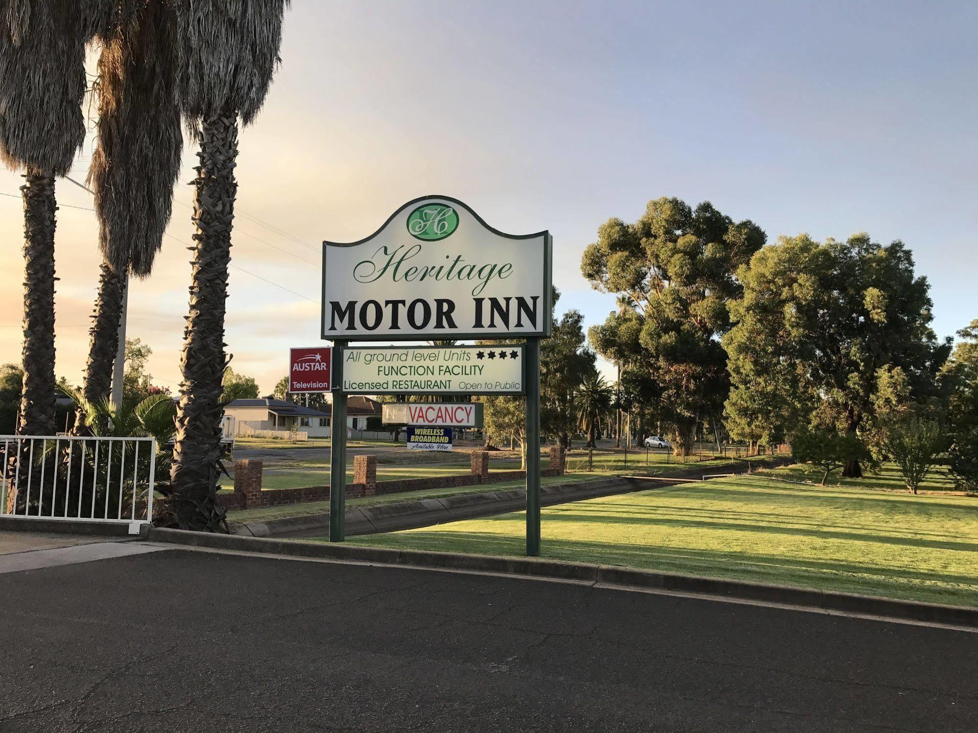Leeton Heritage Motor Inn Exteriör bild