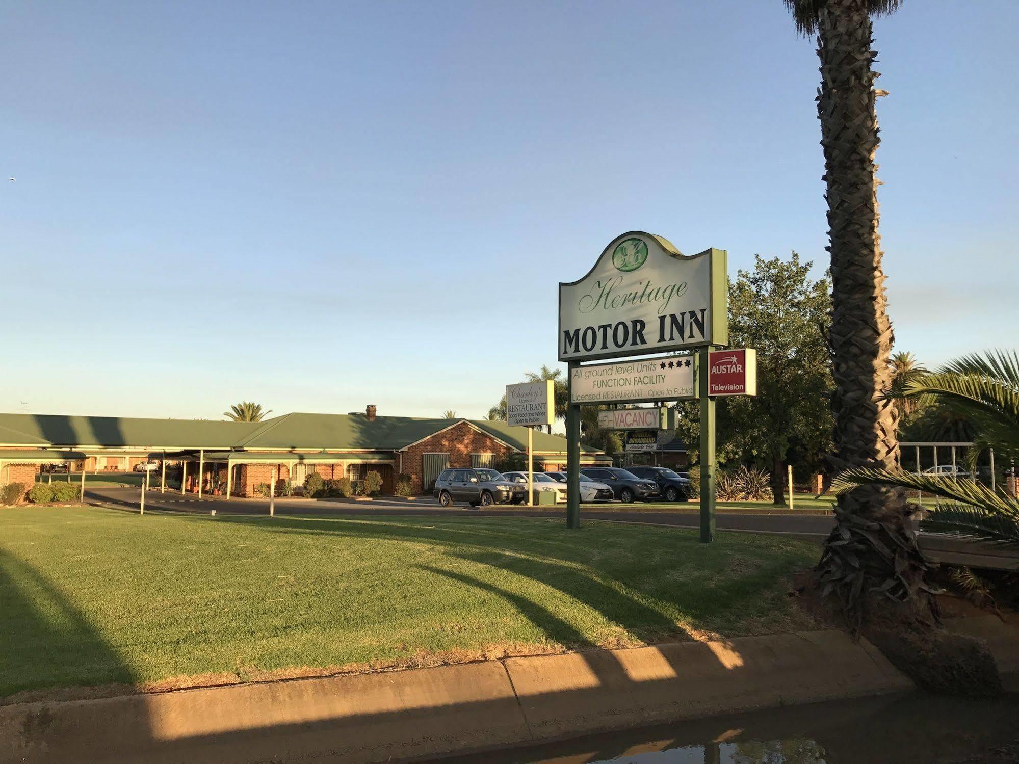 Leeton Heritage Motor Inn Exteriör bild